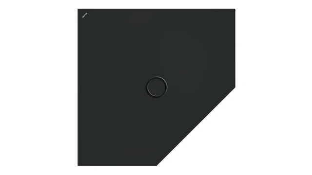 Bette fünfeck Duschwanne „BetteFloor Caro“ 100 × 100 cm in Schwarz