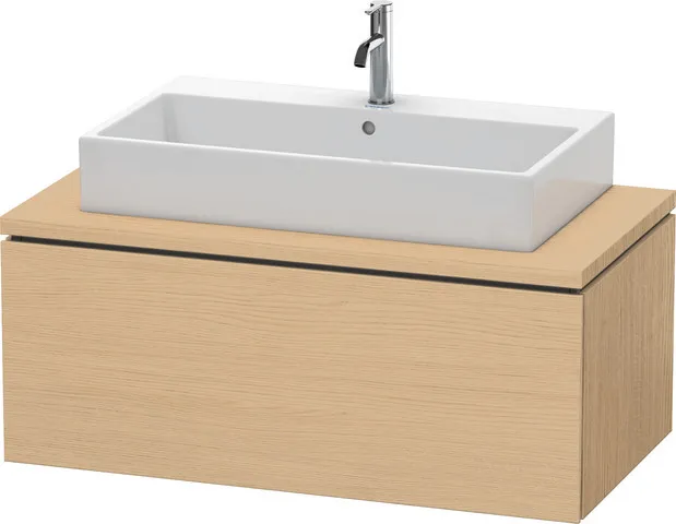 Duravit Waschtischunterschrank wandhängend „L-Cube“ 102 × 40 × 54,7 cm Eiche Natur