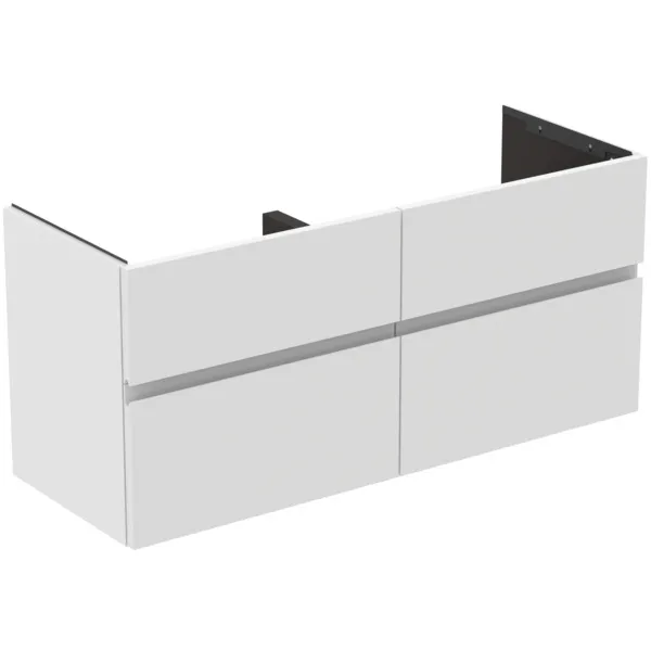 Ideal Standard Möbeldoppel-Waschtischunterschrank Finesse 1200x440x545mm Weiß matt