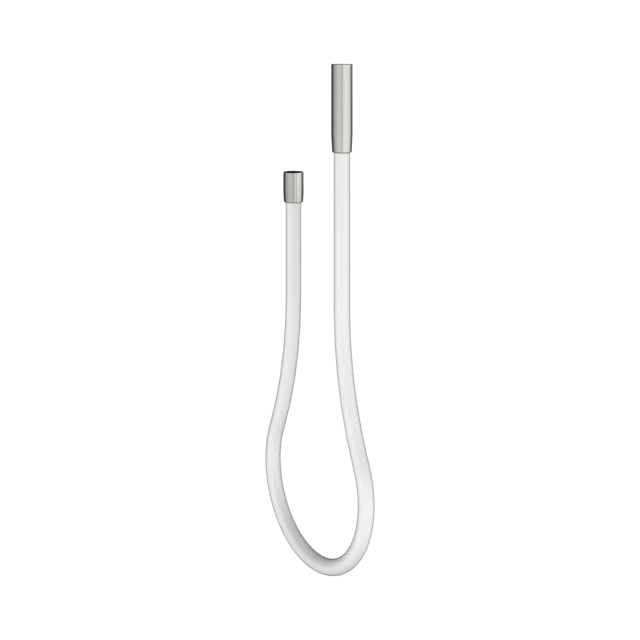 KEUCO Brausen und Brausezubehör Gussschlauch 1800 mm Edelstahl-finish / weiß
