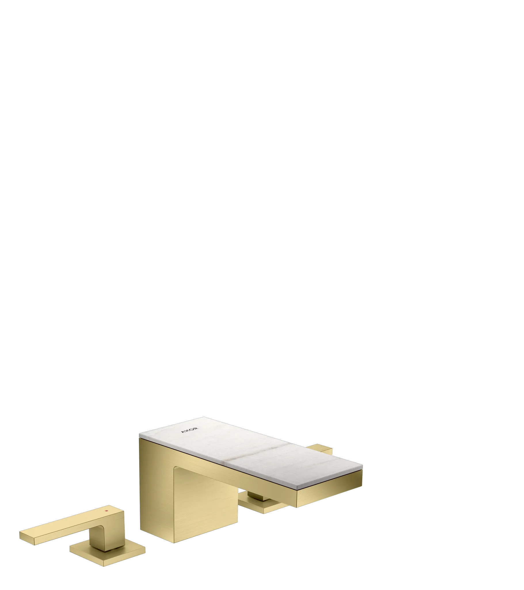 Hansgrohe AXOR MyEdition Mischer mit Platte 200 Marmor Lasa Covelano Vena Oro Hansgrohe AXOR MyEdition Mischer mit Platte 200 Marmor Lasa Covelano Vena Oro