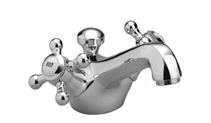 Waschtisch-Einlochbatterie mit Ablaufgarnitur MADISON Chrom 22500360 Waschtisch-Einlochbatterie mit Ablaufgarnitur MADISON Chrom 22500360