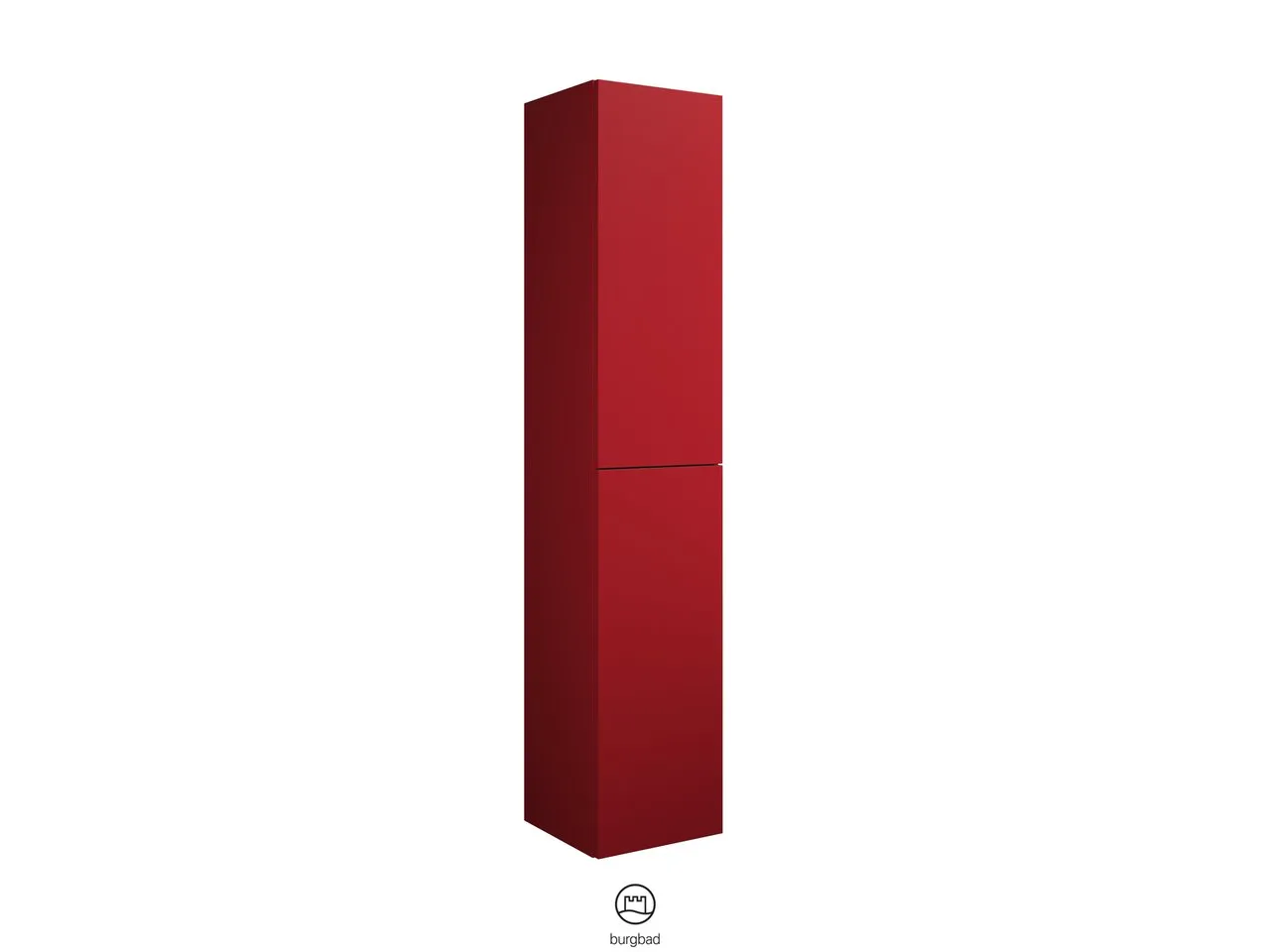 Hochschrank, 2 Türen mit Tip-On-Technik;2 Innenschubladen;4 Einlegeböden;1 fester Boden, Tiefe: 350 mm, Breite: 350 mm, Höhe: 1760 mm