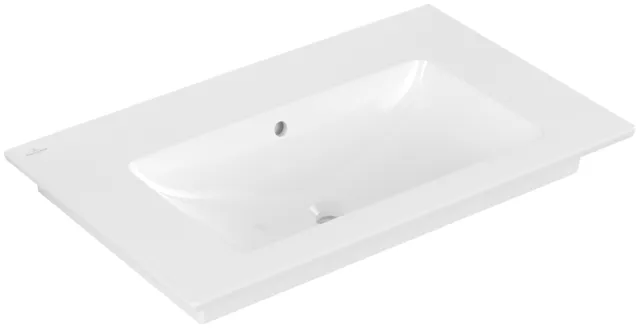 Villeroy & Boch Wandwaschtisch „Venticello“ 800 × 500 × 165 mm, für Becken mittig, ohne Hahnlochbohrung in Weiß Alpin Villeroy & Boch Wandwaschtisch „Venticello“ 800 × 500 × 165 mm, für Becken mittig, ohne Hahnlochbohrung in Weiß Alpin