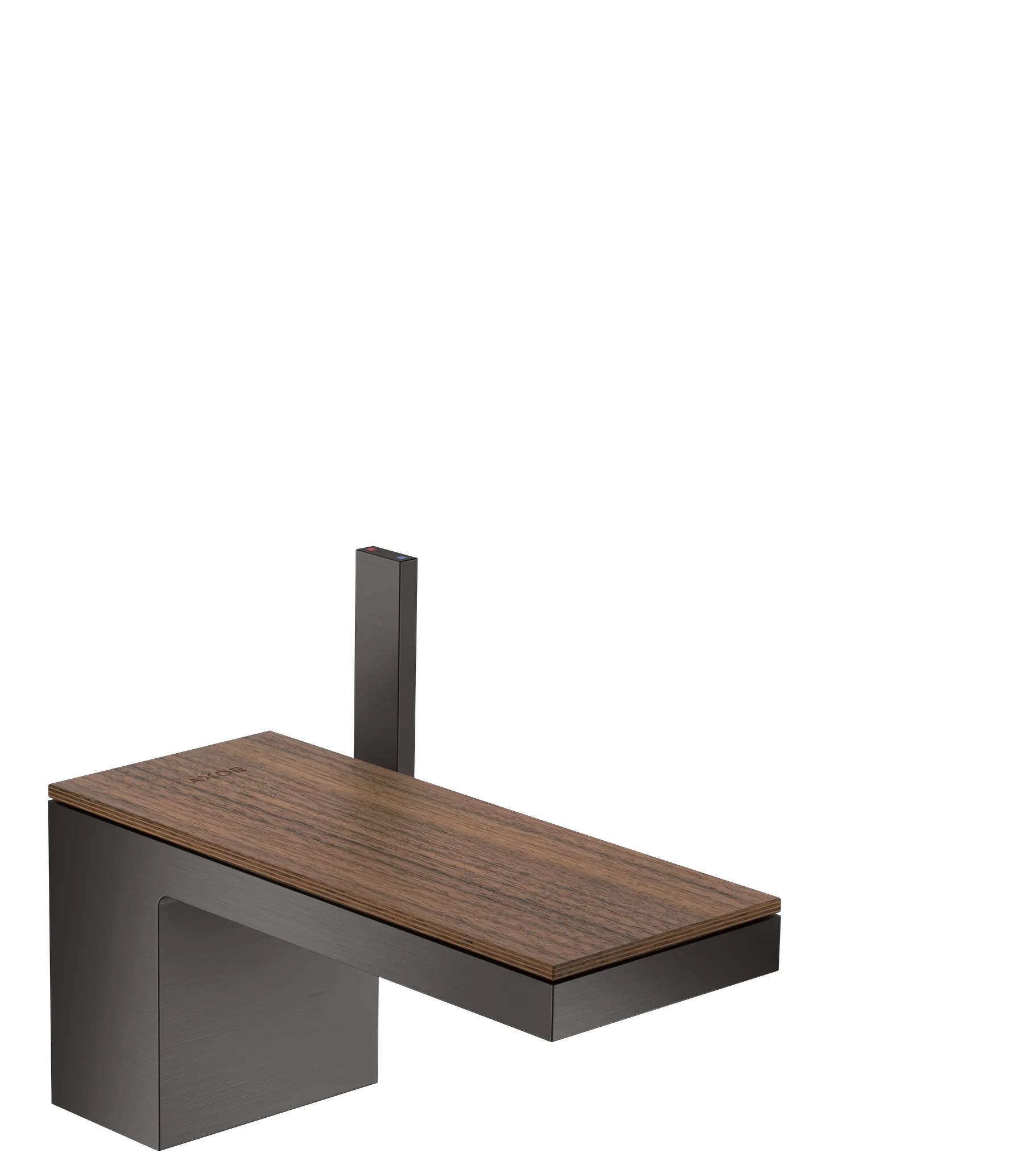 Hansgrohe AXOR MyEdition Mischer mit Platte 200 Amerikanischer Nussbaum Hansgrohe AXOR MyEdition Mischer mit Platte 200 Amerikanischer Nussbaum