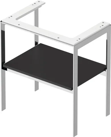 Duravit Konsole „White Tulip“ in Graphit Seidenmatt Duravit Konsole „White Tulip“ in Graphit Seidenmatt