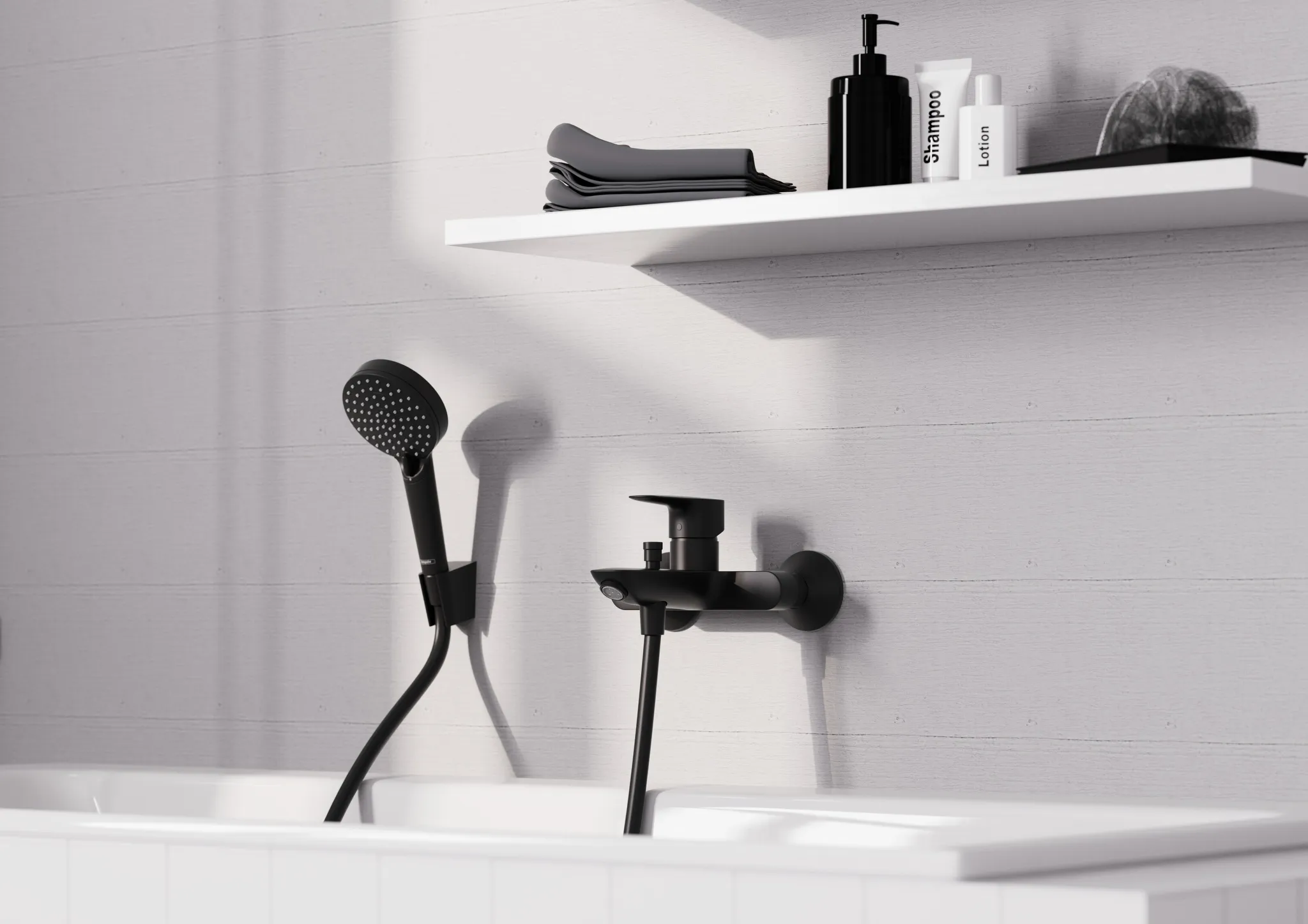 Hansgrohe Isiflex Brauseschlauch 1,25 m, mattschwarz