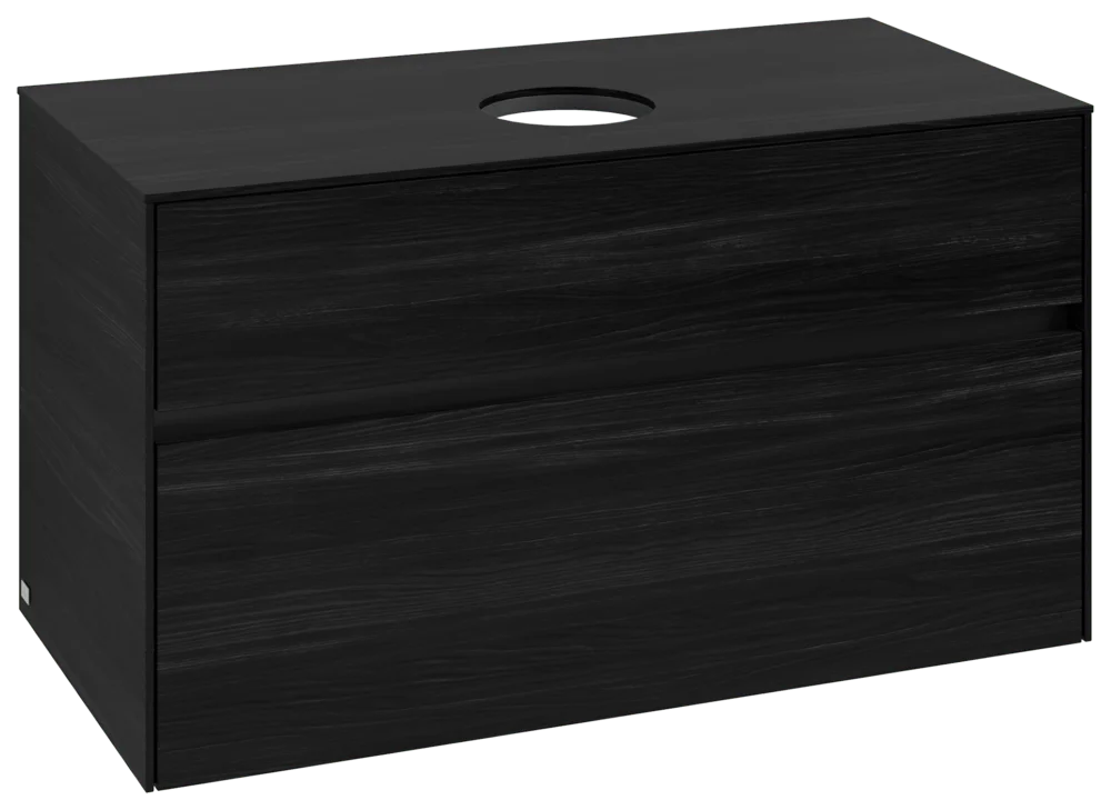 Villeroy & Boch Collaro Waschbeckenunterschrank C03800, 1000x548x500mm, Black Oak