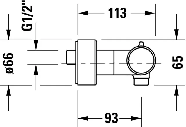 Zweihand-Duscharmatur „Thermostatarmaturen“ in Chrom Zweihand-Duscharmatur „Thermostatarmaturen“ in Chrom
