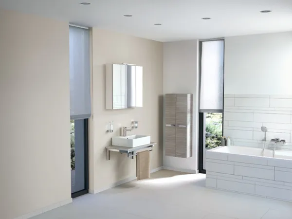 Waschbecken „Strada“ 50 × 42 × 14,5 cm, Hahnlochposition mittig Waschbecken „Strada“ 50 × 42 × 14,5 cm, Hahnlochposition mittig