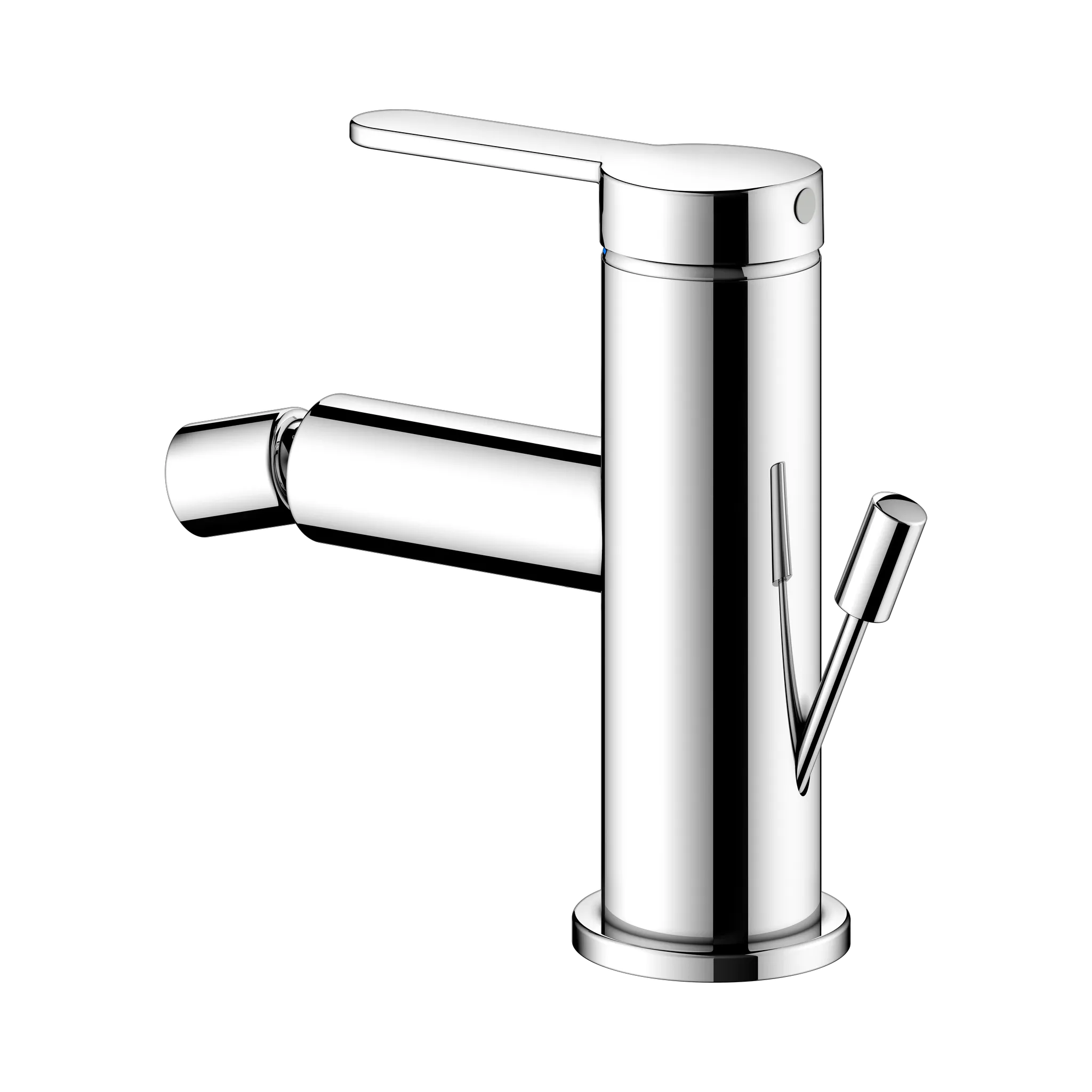 KEUCO IXMO Einhebel-Bidetmischer IXMO Flat mit Zugstangen-Ablaufgarnitur IXMO Flat, Rosette rund verchromt KEUCO IXMO Einhebel-Bidetmischer IXMO Flat mit Zugstangen-Ablaufgarnitur IXMO Flat, Rosette rund verchromt