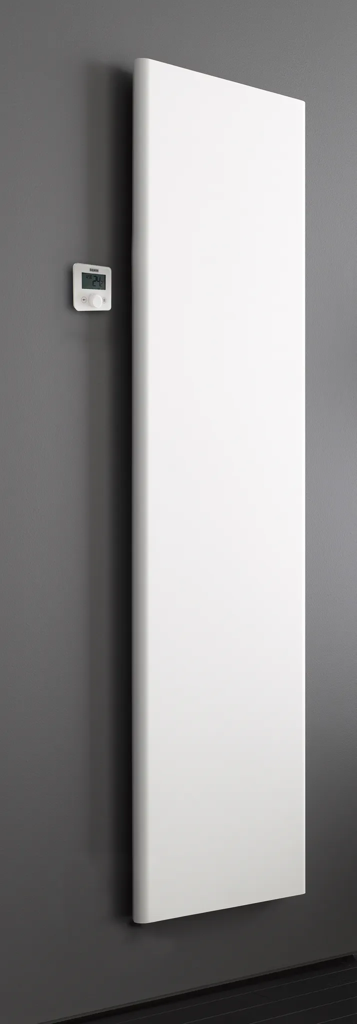 BEMM Design-Elektroheizkörper „Plawa Softline EK“ mit Leistungssteuerung 47 × 150 cm