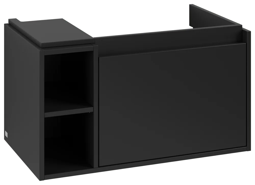 Villeroy & Boch Skyla Waschbeckenunterschrank C78700, Volcano Black