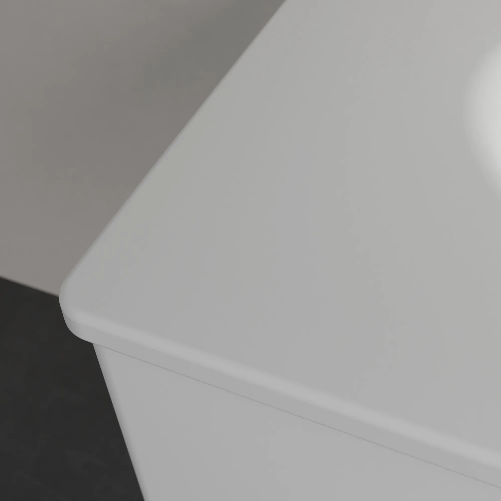 Villeroy & Boch Schrankwaschtisch Antao 4A7584, Stone White CeramicPlus, 800x500x150 mm, mit verdecktem Überlauf, TitanCeram, für 1-Loch-Armatur