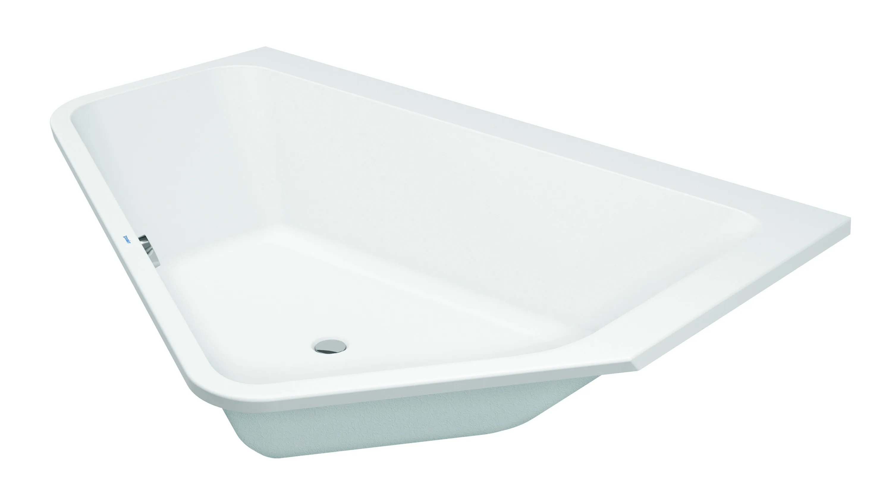 Duravit Badewanne „Paiova 5“ fünfeck 1900 × 1400 mm, rechts in Weiß Ausführung: rechts / Größe: 190 × 140 cm / Whirlsystem: ohne Whirlsystem Duravit Badewanne „Paiova 5“ fünfeck 1900 × 1400 mm, rechts in Weiß Ausführung: rechts / Größe: 190 × 140 cm / Whirlsystem: ohne Whirlsystem