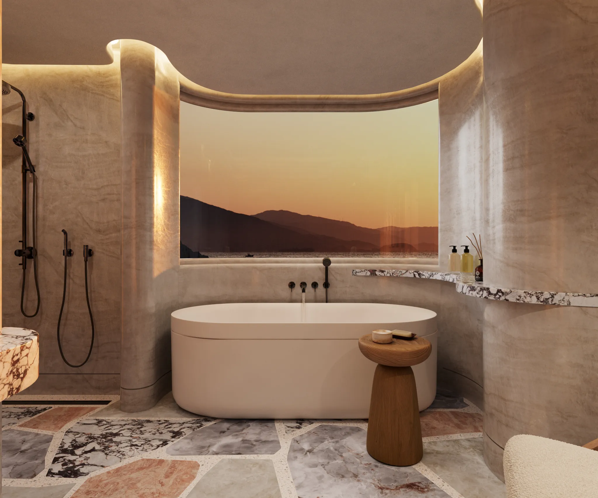 Hansgrohe AXOR Suite Waschbecken & Badewannen Badewanne 1900⁄850, Chrom Hansgrohe AXOR Suite Waschbecken & Badewannen Badewanne 1900⁄850, Chrom