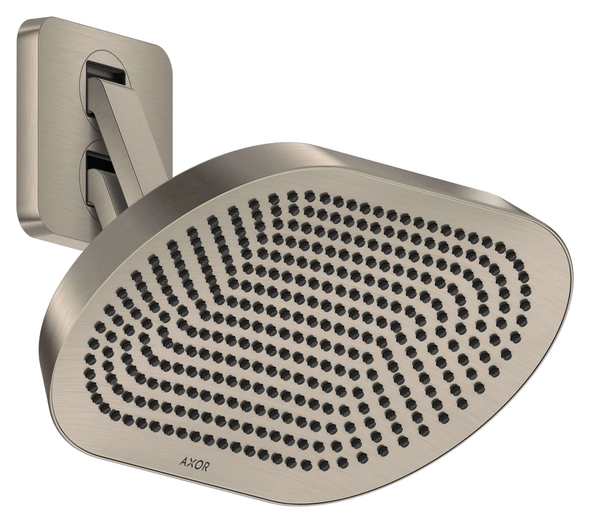 AXOR ShowerSphere Kopfbrause 370/220 2jet EcoSmart mit beweglichem Brausearm, Chrom