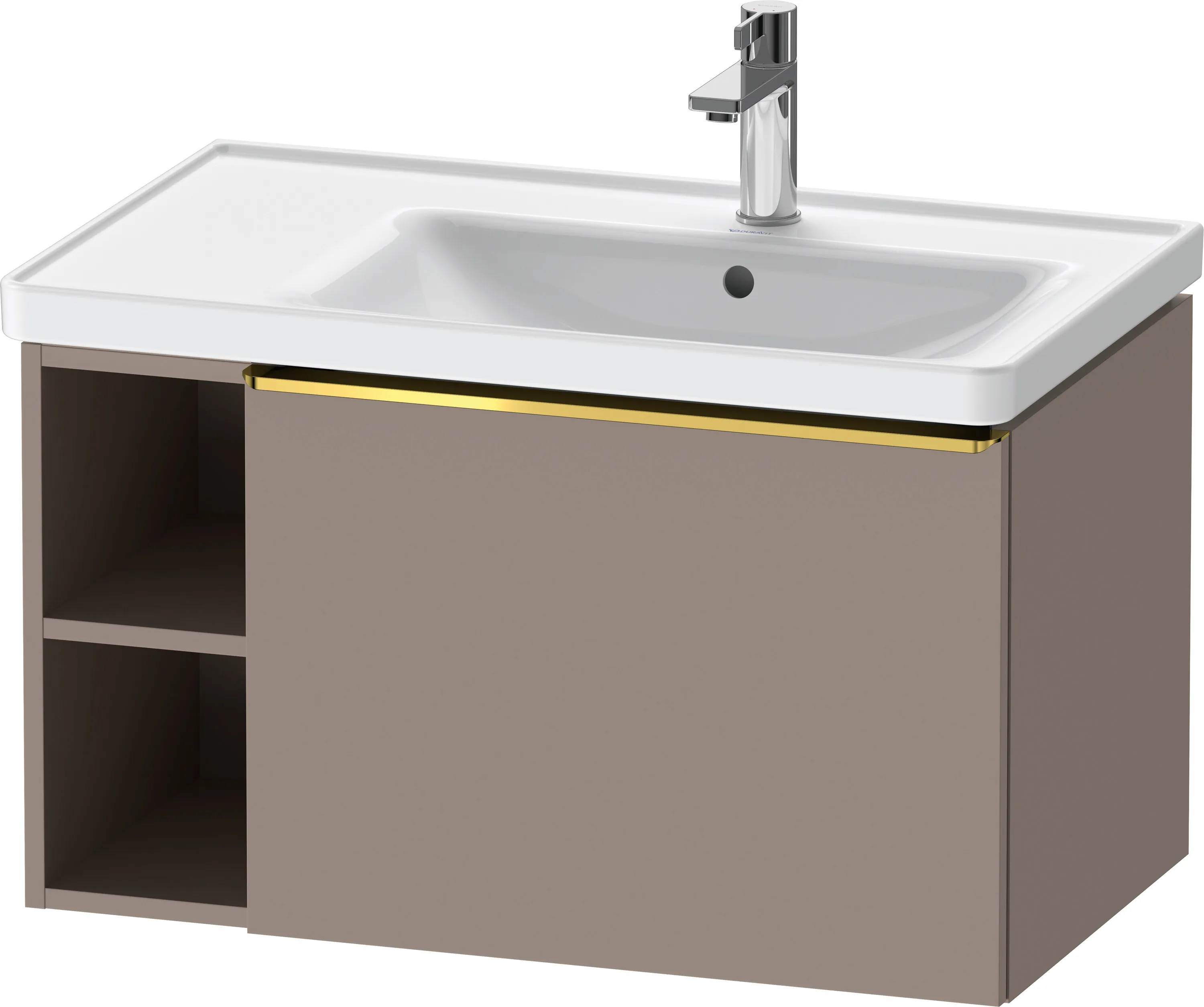 Duravit Waschtischunterschrank wandhängend „D-Neo“ 78,4 × 44 × 45,2 cm Basalt Matt Duravit Waschtischunterschrank wandhängend „D-Neo“ 78,4 × 44 × 45,2 cm Basalt Matt