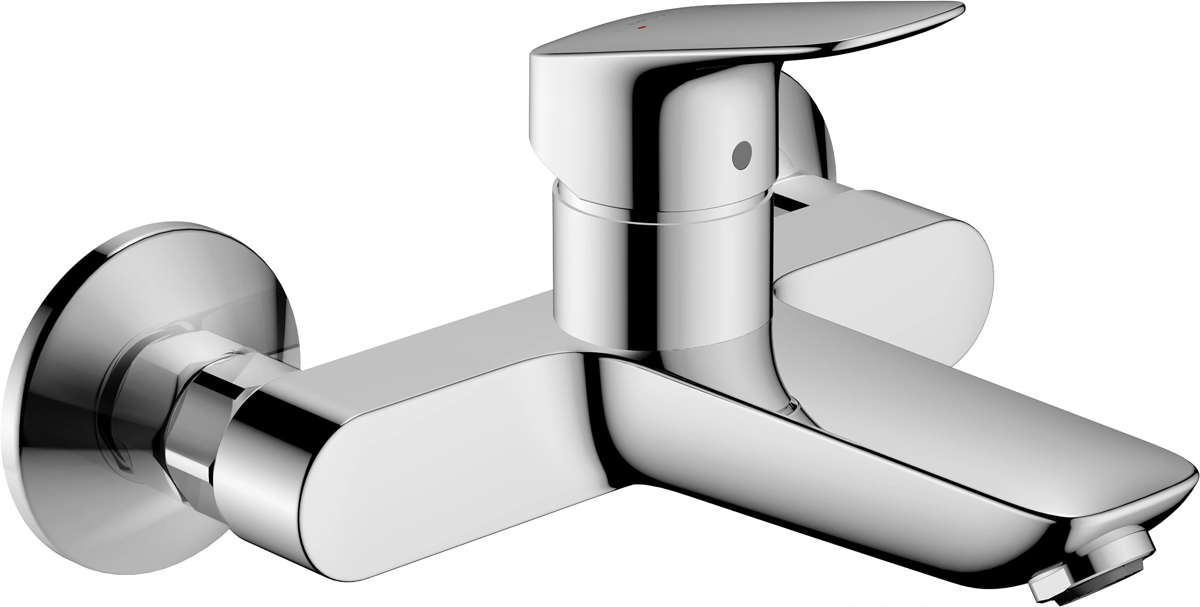Hansgrohe Logis Einhebel-Waschtischmischer Aufputz, Chrom, Ausladung 194 mm, Stichmaß 150 ± 12 mm, max. Durchfluss 5 l/min