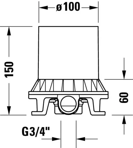 Duravit Unterputz-Armatur „Sonstiges“ Duravit Unterputz-Armatur „Sonstiges“