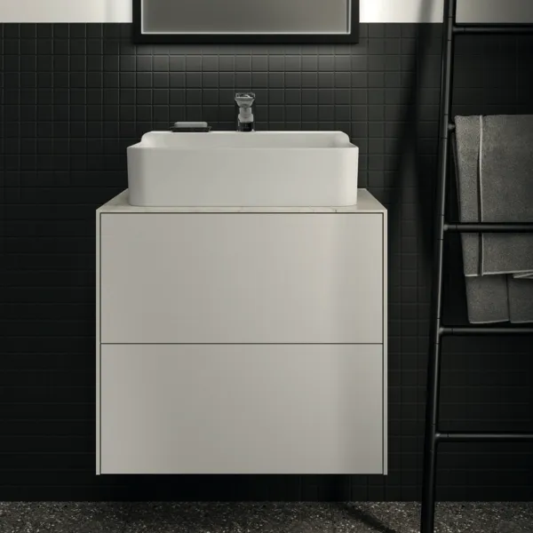 Ideal Standard Waschtischunterschrank „Conca“ 60 × 54 × 50,5 cm Weiß matt lackiert