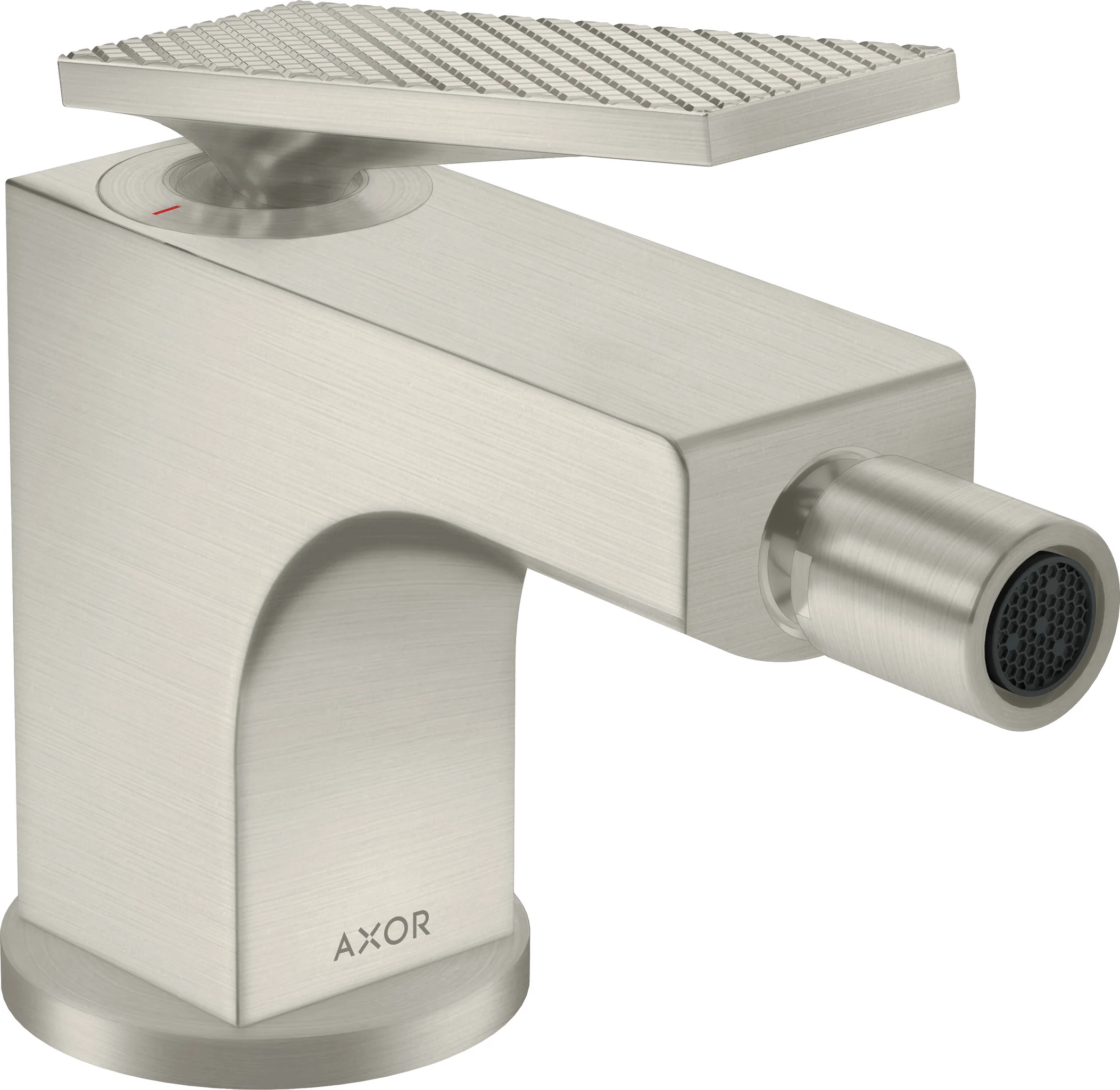 Hansgrohe AXOR Citterio Bidetmischer Einhebelgriff Edelstahl Optic Ausladung 112 mm Auslaufhöhe 73 mm Kugelgelenk-Luftsprudler Laminarstrahl max. Durchflussmenge 7,2 l/min Keramikmischsystem für Durchlauferhitzer geeignet Zugstangen-Ablaufgarnitur G 11/4 Hansgrohe AXOR Citterio Bidetmischer Einhebelgriff Edelstahl Optic Ausladung 112 mm Auslaufhöhe 73 mm Kugelgelenk-Luftsprudler Laminarstrahl max. Durchflussmenge 7,2 l/min Keramikmischsystem für Durchlauferhitzer geeignet Zugstangen-Ablaufgarnitur G 11/4