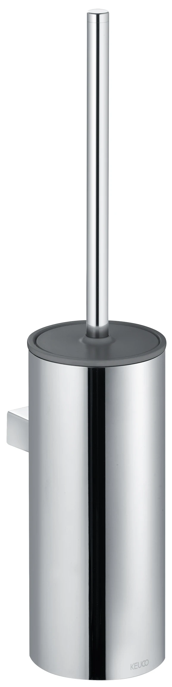 Collection Moll Toilettenbürstengarnitur Wandmodell verchromt/anthrazit Collection Moll Toilettenbürstengarnitur Wandmodell verchromt/anthrazit