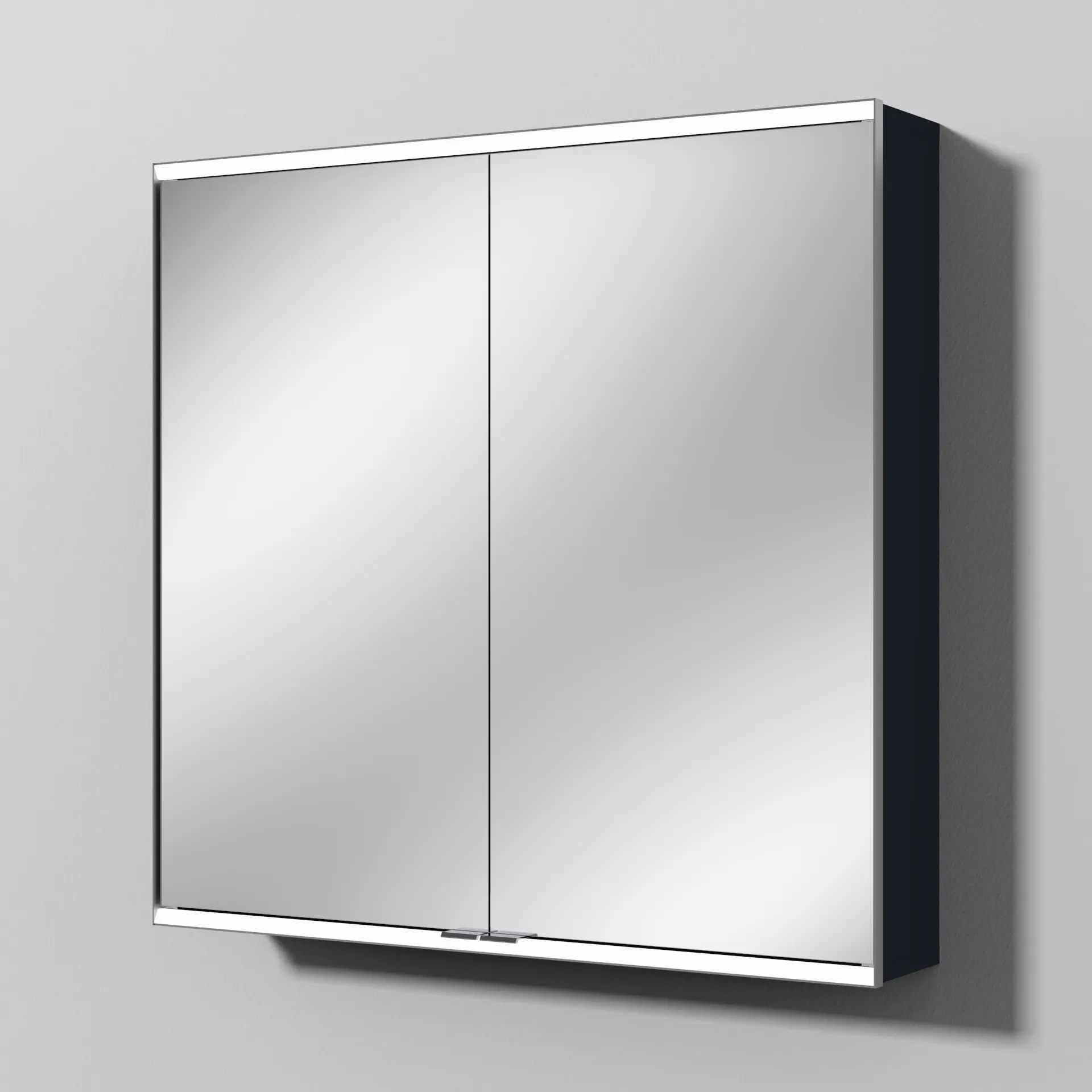 Sanipa Spiegelschrank „Marie“ 808 × 785 × 157 mm in Marine (matt), ohne Spiegelheizung