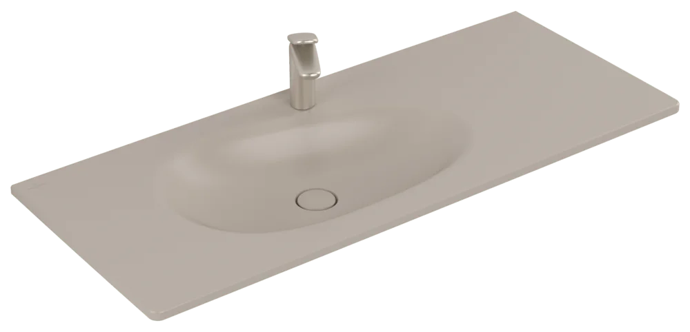 Villeroy & Boch Antao Schrankwaschtisch 1200x500mm, Rechteck, links, TitanCeram, Almond CeramicPlus Villeroy & Boch Antao Schrankwaschtisch 1200x500mm, Rechteck, links, TitanCeram, Almond CeramicPlus