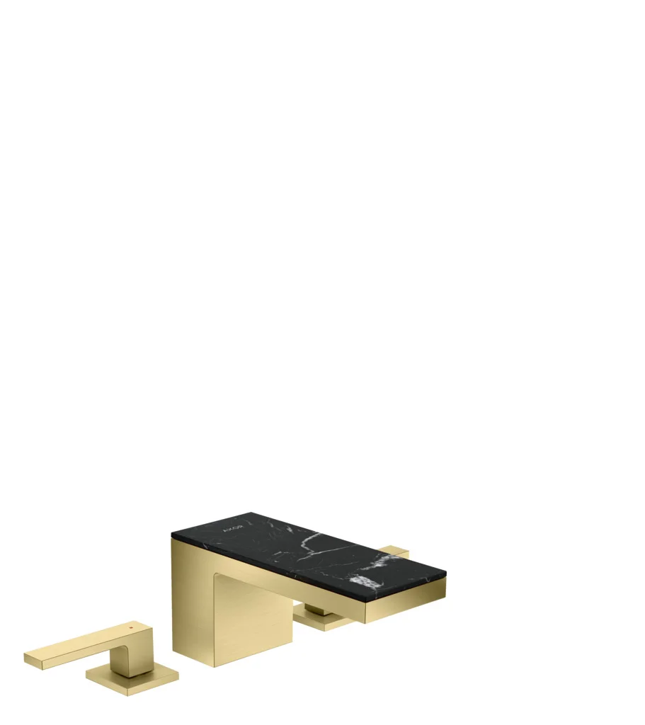 Hansgrohe AXOR MyEdition Platte 200 mm Marmor Nero Marquina abnehmbar