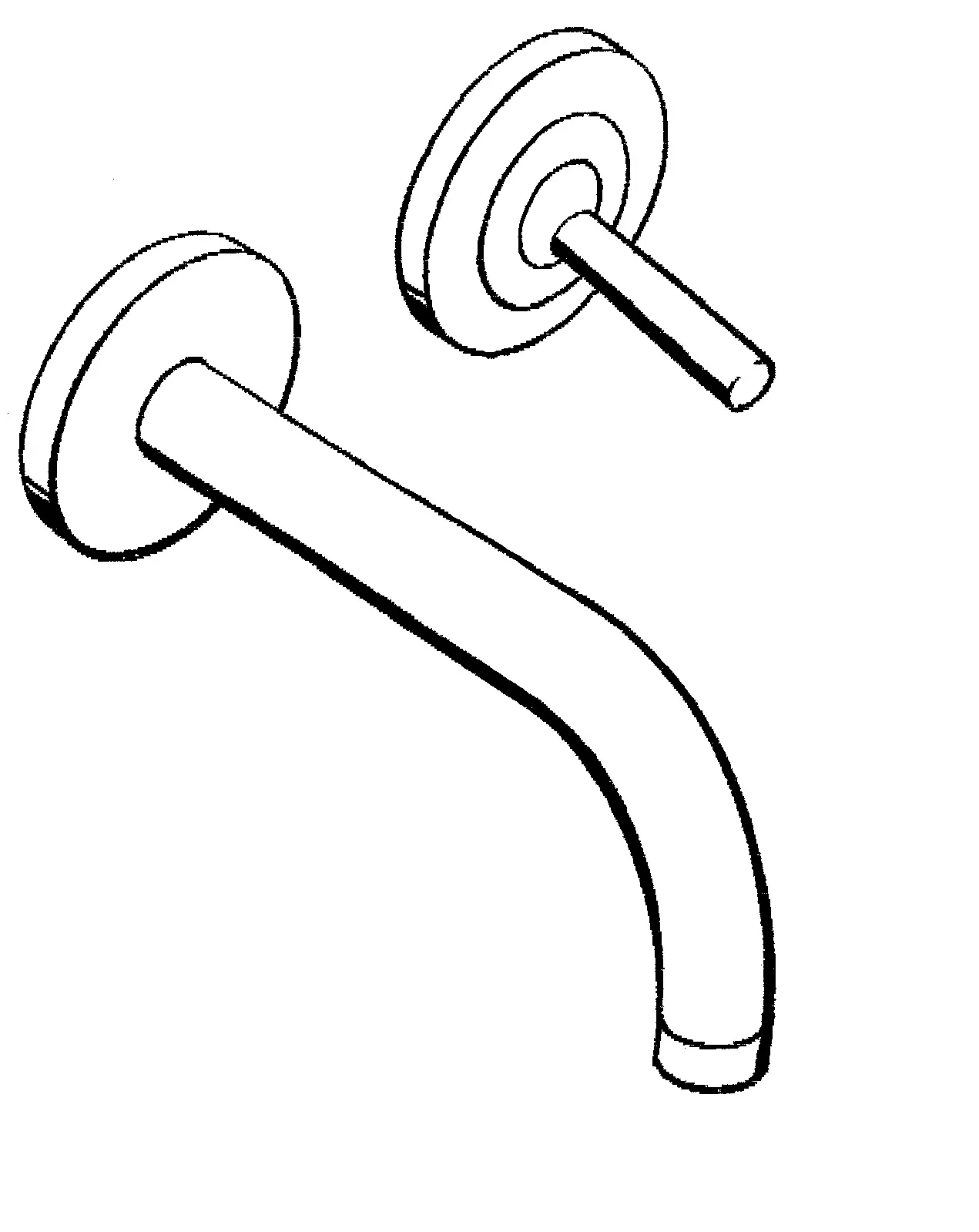 Waschtischmischer Unterputz Axor Uno chrom mit Auslauf 165mm Waschtischmischer Unterputz Axor Uno chrom mit Auslauf 165mm