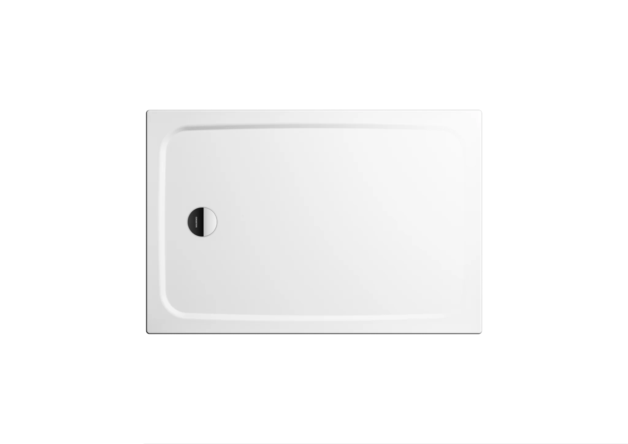 Kaldewei rechteck Duschwanne „Cayonoplan“ 750 × 900 mm ohne Oberflächenbeschichtung, mit Perl-Effekt, in warm grey 70
