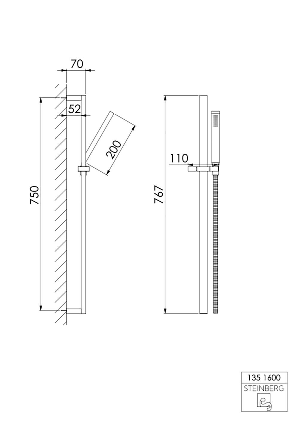 Serie 135 Brausegarnitur Serie 135 Brausegarnitur