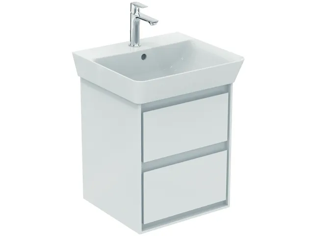 Ideal Standard Connect Air Untere Schubladenfront, weiß glänzend und matt, für Waschtischunterschrank 430 mm