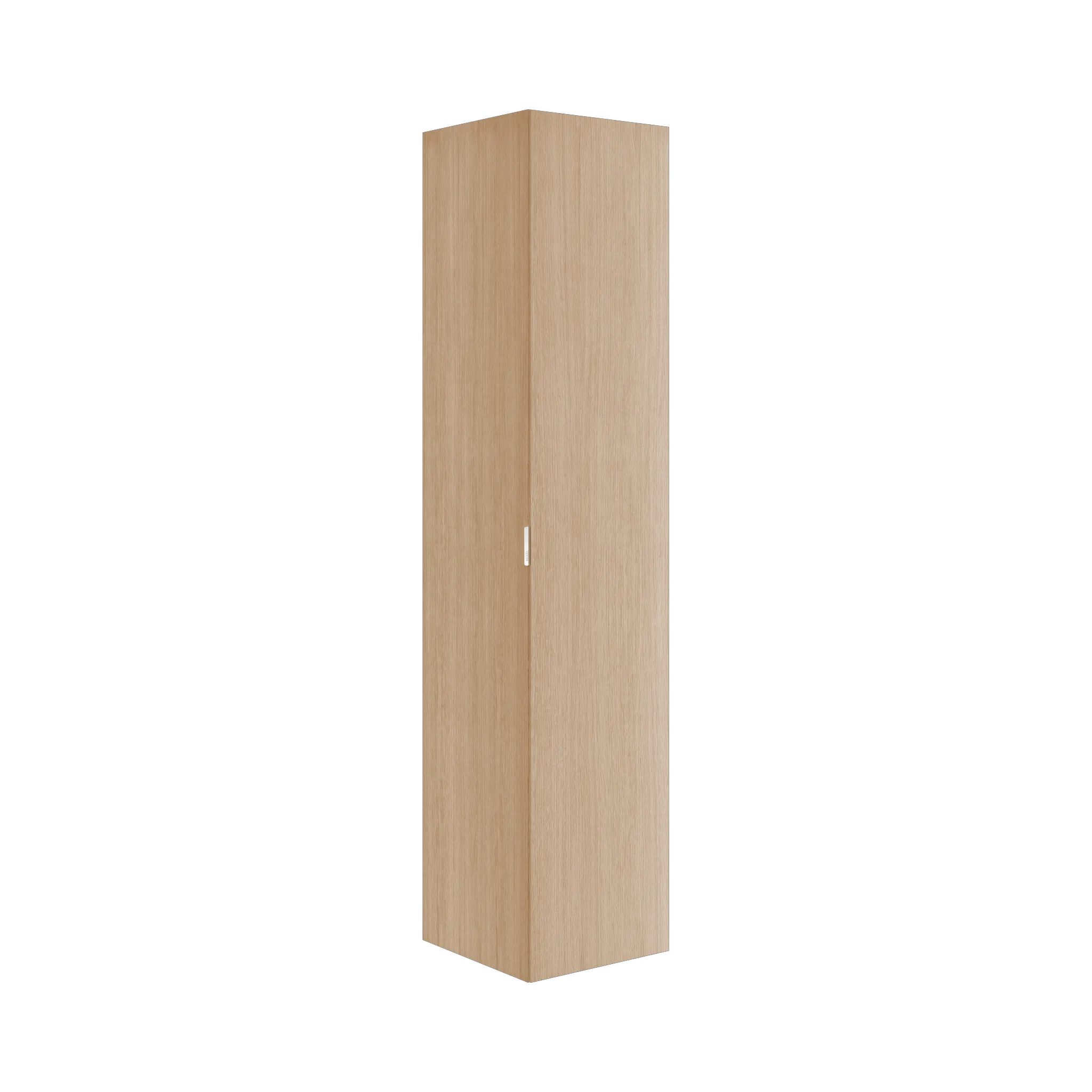 KEUCO Hochschrank „Edition 11 Art“ Eiche hell (Furnier), Eiche hell (Furnier), Anschlag rechts, mit Steckdose 400 × 1800 × 360 mm