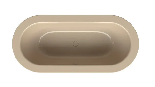 Bette BetteStarlet Oval Badewanne, beige, 1650 x 750 mm, 30 mm Randhöhe, 92 l Nutzinhalt, 48 kg Gewicht