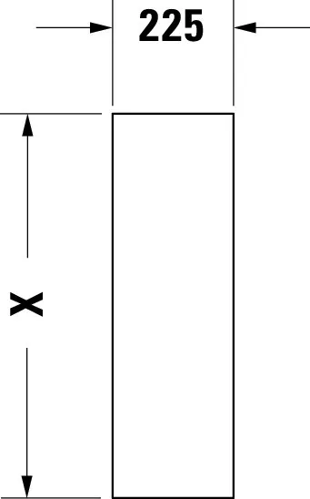 Standsäule Happy D.2 für 231680, 261665, 231660, weiß