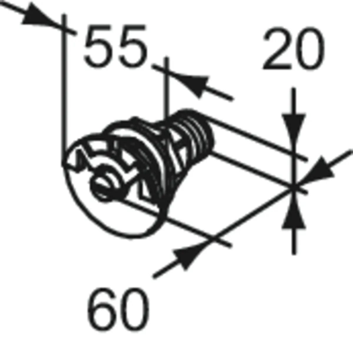 Ideal Standard Spüldüse Sphero, Chrom glänzend, 0,060 kg, Artikel-Nr. E2029AA Ideal Standard Spüldüse Sphero, Chrom glänzend, 0,060 kg, Artikel-Nr. E2029AA