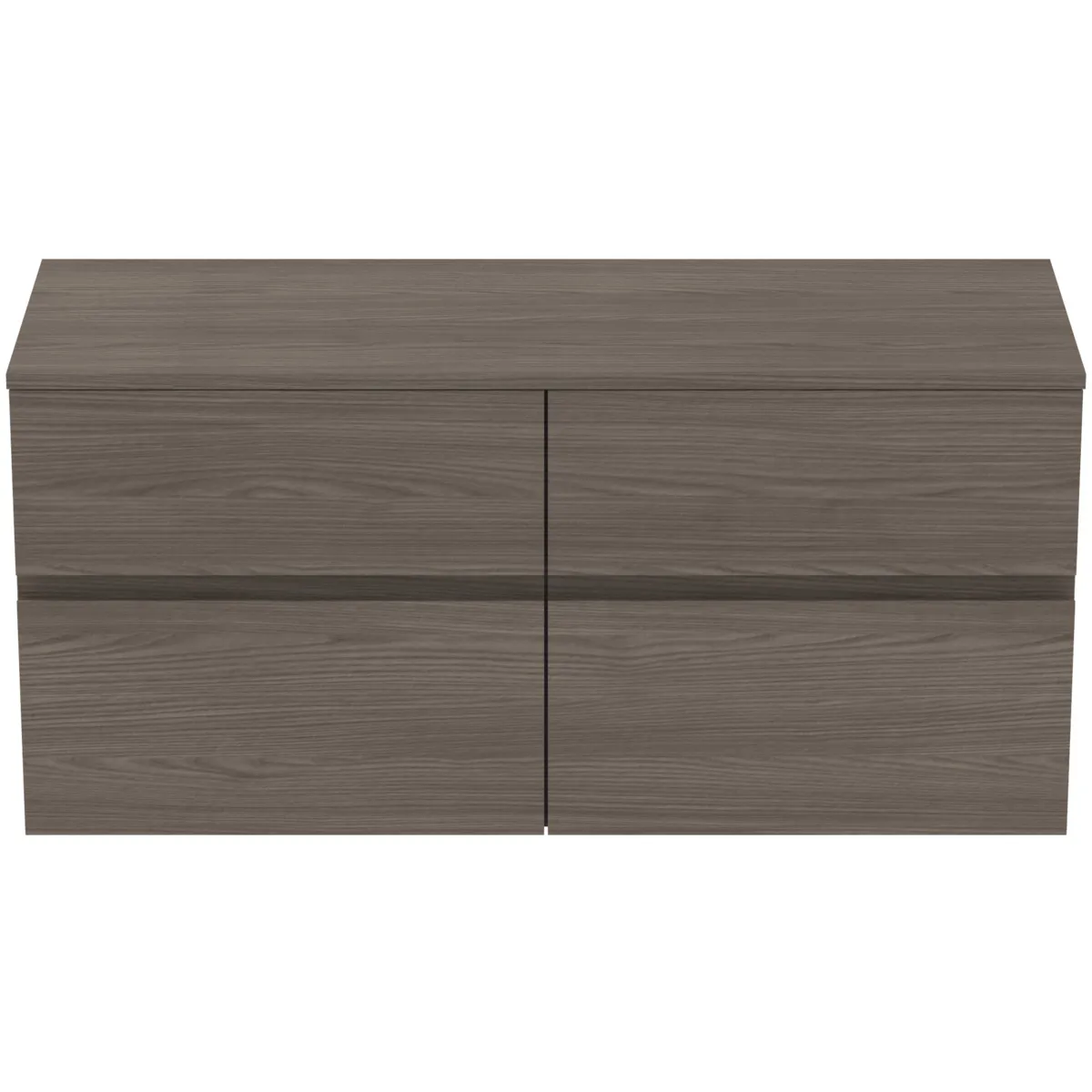 Ideal Standard Waschtischunterschrank „Finesse“ 120,2 × 55,8 × 44 cm Ulme dunkel