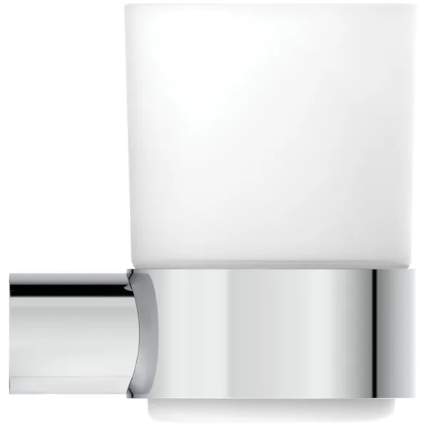 Zahnputzbecher Conca, rund, Brushed Gold Zahnputzbecher Conca, rund, Brushed Gold