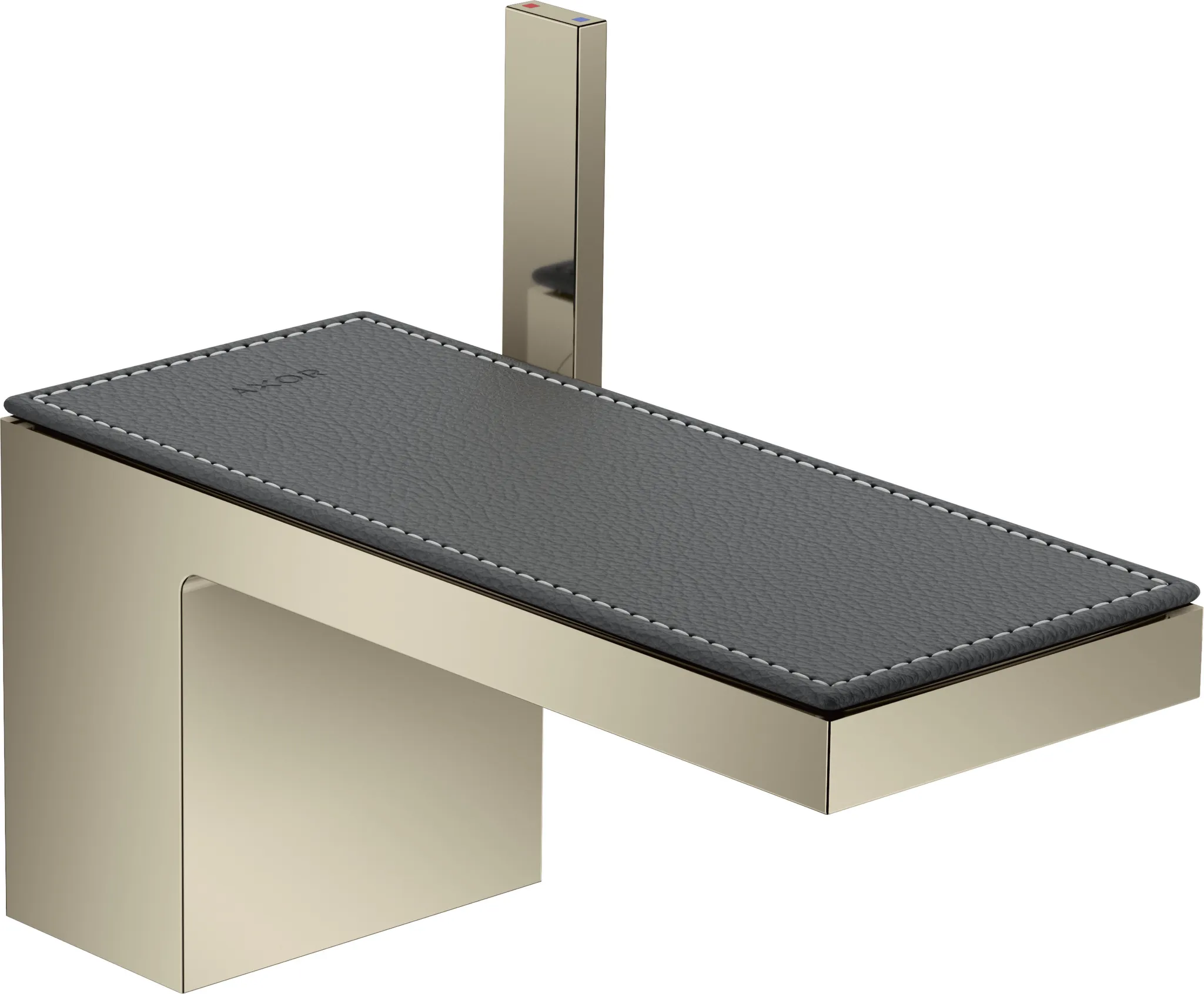 Hansgrohe AXOR MyEdition Mischer mit Platte 200 Leder, 200mm, abnehmbar Hansgrohe AXOR MyEdition Mischer mit Platte 200 Leder, 200mm, abnehmbar