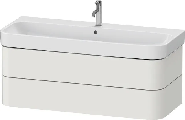 Duravit Waschtischunterschrank wandhängend „Happy D.2 Plus“ 117,5 × 41,5 × 49 cm