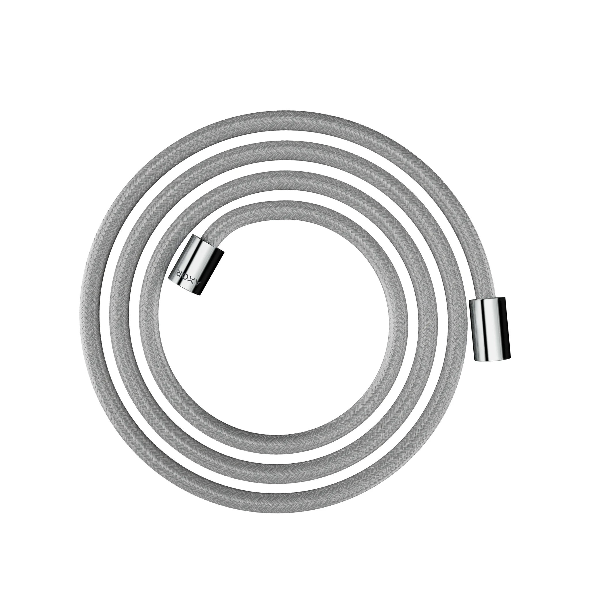 Hansgrohe AXOR ShowerSolutions Textilbrauseschlauch 2 m, Chrom, knickgeschützt, mit Drehwirbel, G 1/2
