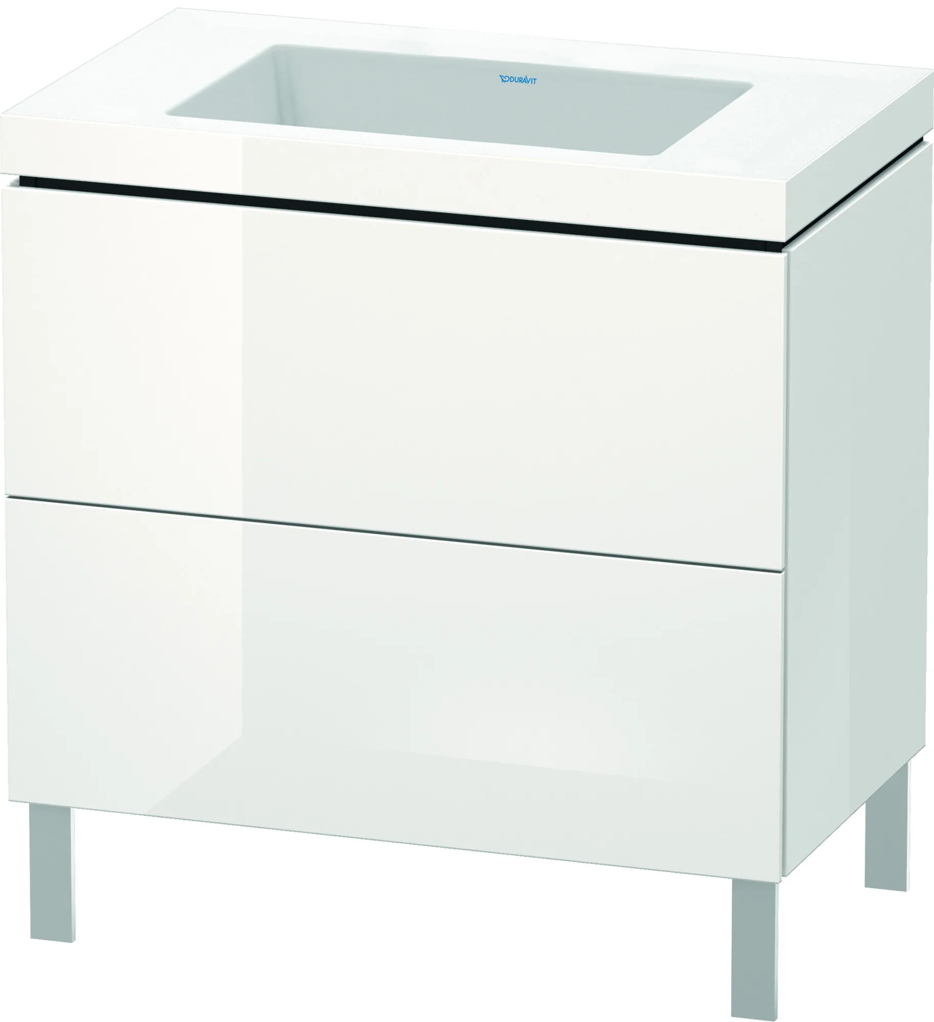 Duravit Set bodenstehend „L-Cube“ 80 × 48 × 69,8 cm