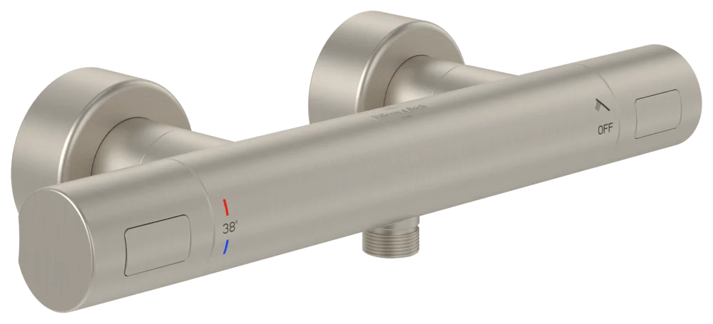 Villeroy & Boch Duschthermostat Universal Taps & Fittings TVS000017000, 317x65x104mm, Brushed Nickel Matt Villeroy & Boch Duschthermostat Universal Taps & Fittings TVS000017000, 317x65x104mm, Brushed Nickel Matt