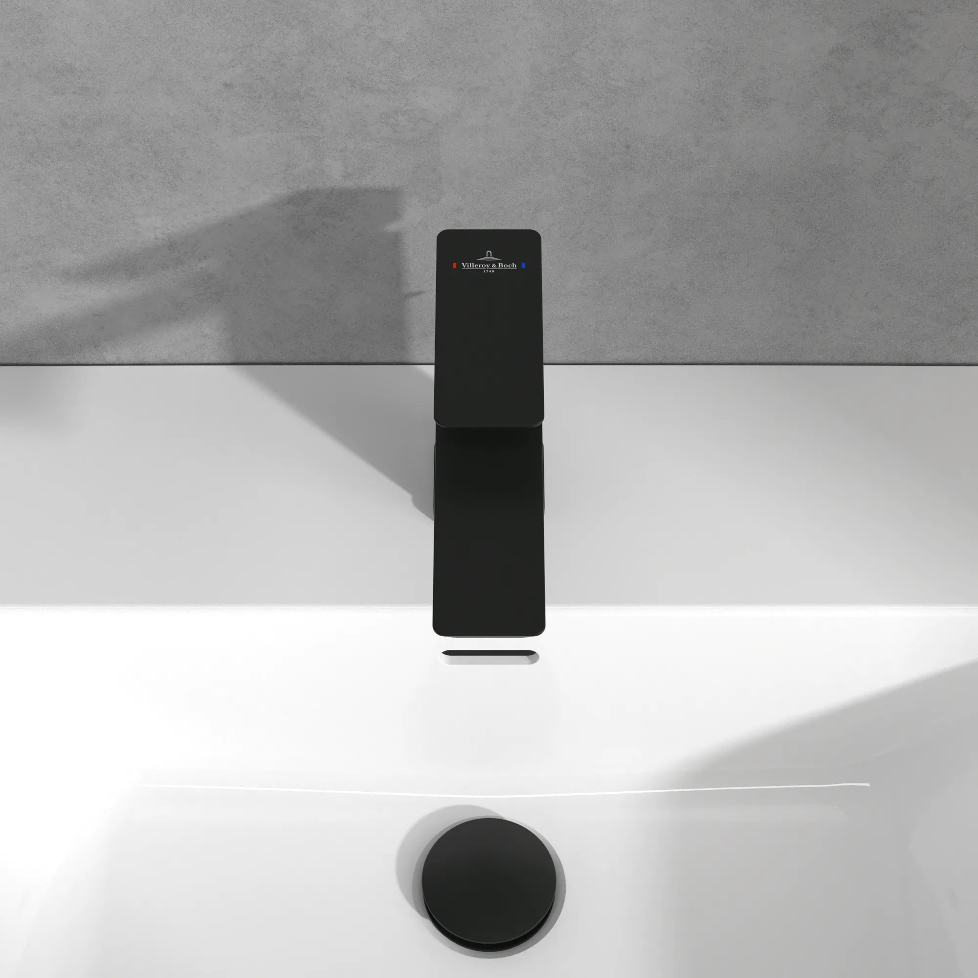 Einhand-Waschtischarmatur „Subway 3.0“ 17,6 cm Ausladung 134 mm in Matt Black Einhand-Waschtischarmatur „Subway 3.0“ 17,6 cm Ausladung 134 mm in Matt Black