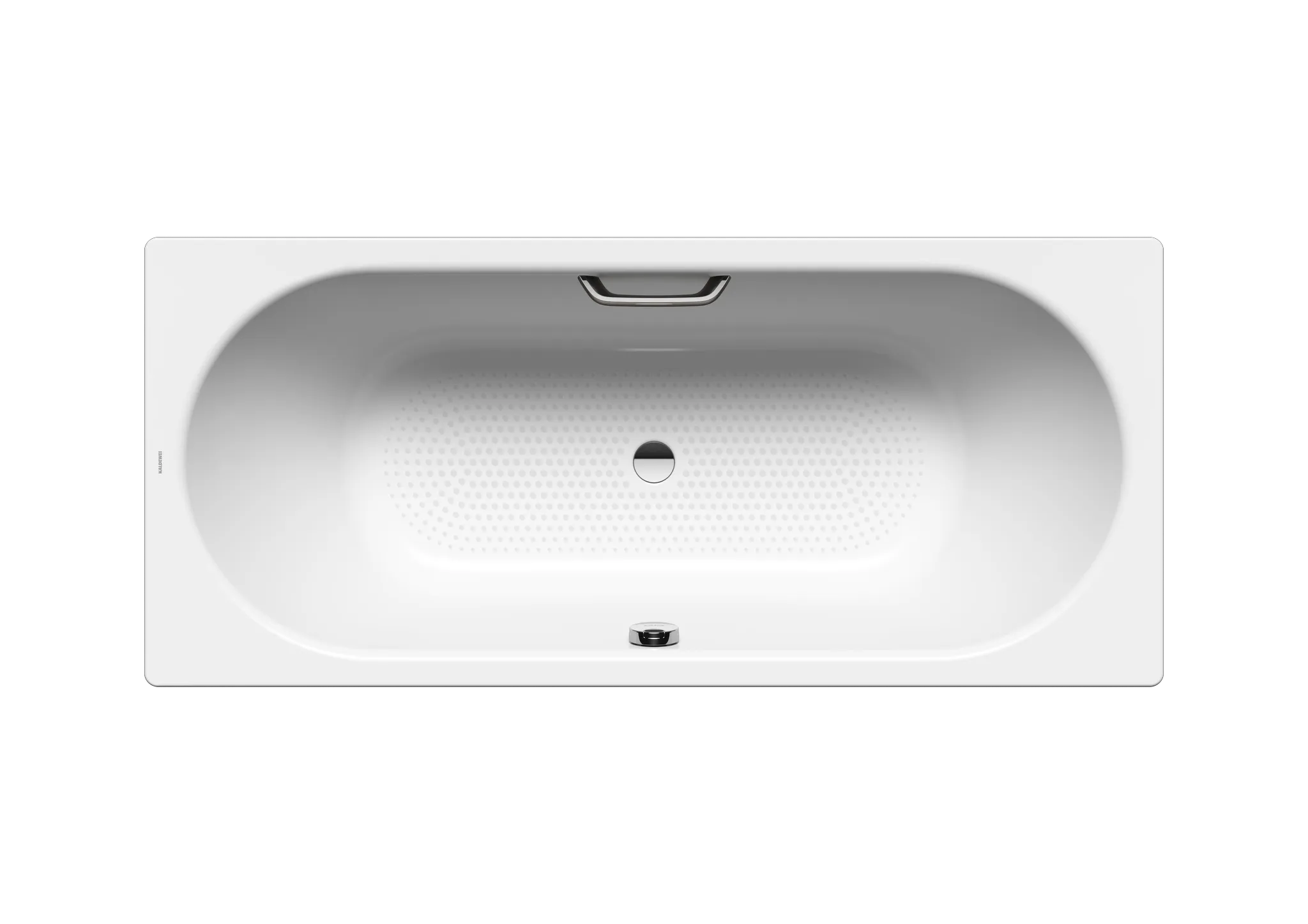 Kaldewei Badewanne „Classic Duo“ rechteck 1700 × 700 mm, mit Grifflochbohrungen in alpinweiß