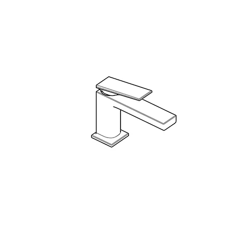 Kludi DECUS Waschtisch-EHM 85, ECO PLUS mattschwarz