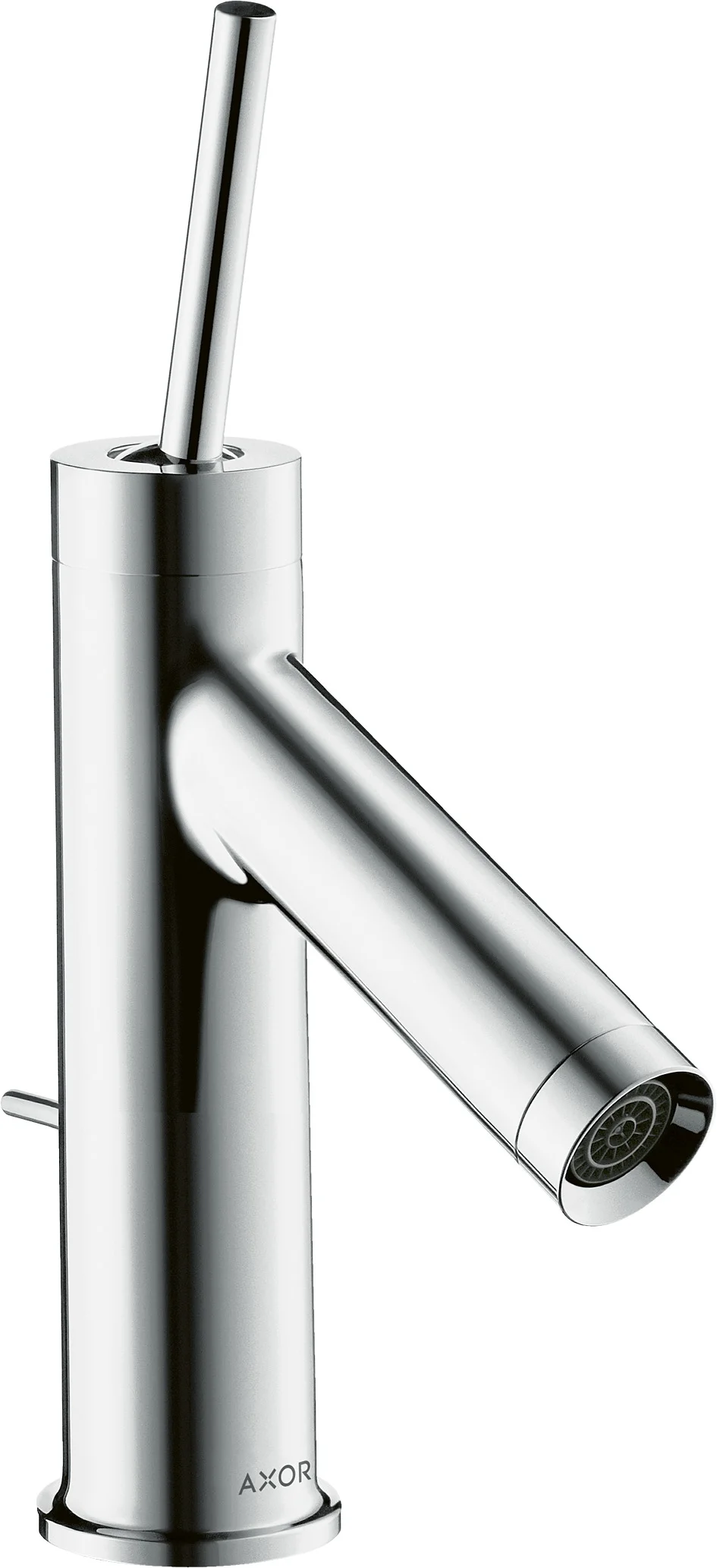 Hansgrohe AXOR Starck Einhebel-Waschtischmischer 70 mit Pingriff, Chrom, Ausladung 95 mm, Auslaufhöhe 69 mm