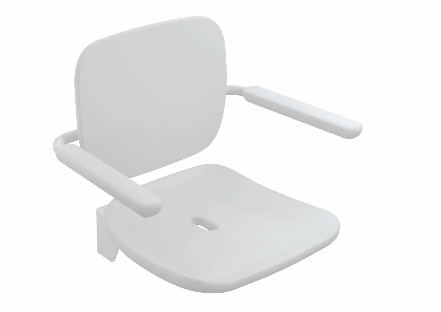 Klappsitz „Serie 802 LifeSystem“ in Signalweiß glänzend / Signalweiß matt Klappsitz „Serie 802 LifeSystem“ in Signalweiß glänzend / Signalweiß matt